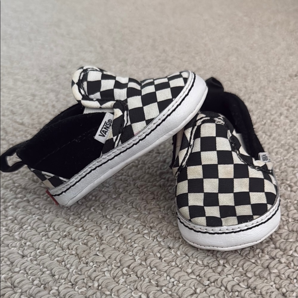 Vans Infant Checkered Slip-On Sneakers
